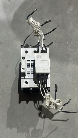 Contator Tripolar 65A 220V + Contato Auxiliar ( Weg )