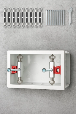 Reparador Salva Caixa de Luz 4X2 - Pacote com 10 Unidades