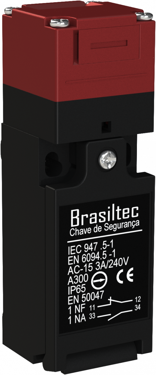 Chave de Seguranca Operada por Lingueta | Brasiltec - Maior