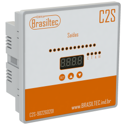 Controlador de Fator de Potência Solar 12 Saídas Bivolt - para Linha 220Vca (Ff220V) Ou 380Vca (Fn220V)
