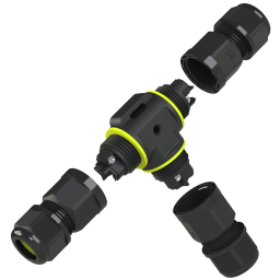 Conector de Emenda IP68 3P - Série 2