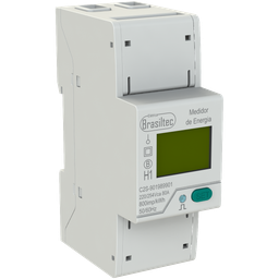 Medidor de Kwh 80A 110/220/254Vca (Funciona Em Rede 2 Fios e 3 Fios com Neutro)