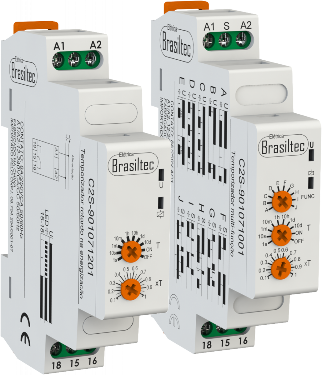 Temporizador Configuravel | Brasiltec - Maior distribuidora de