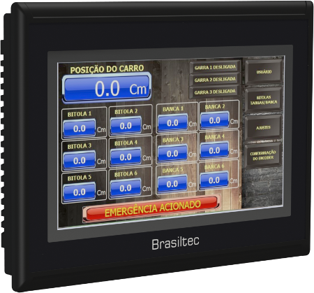 IHM Touch Screen Brasiltec