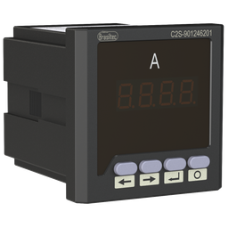 Amperimetro Digital 72X72MM e Contato de Saida para Controle