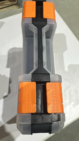 Maleta Organizadora - 32X27X8 Cm - Porta Dois Lados - Tamanho 4 ( Quebrada Apenas Duas Partes Da Carcaça )