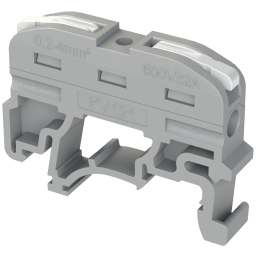 Borne 4MM² de Alavanca - Branco - Série 5