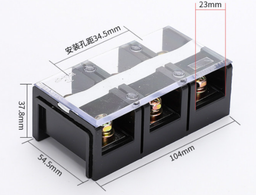 Borne de Passagem 3P 200A - Série 7