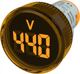 Voltimetro Digital 22Mm | Brasiltec - Maior distribuidora de