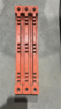 Kit 3 Suporte Epóxi P/ Barramento 6X3/8” 340MM