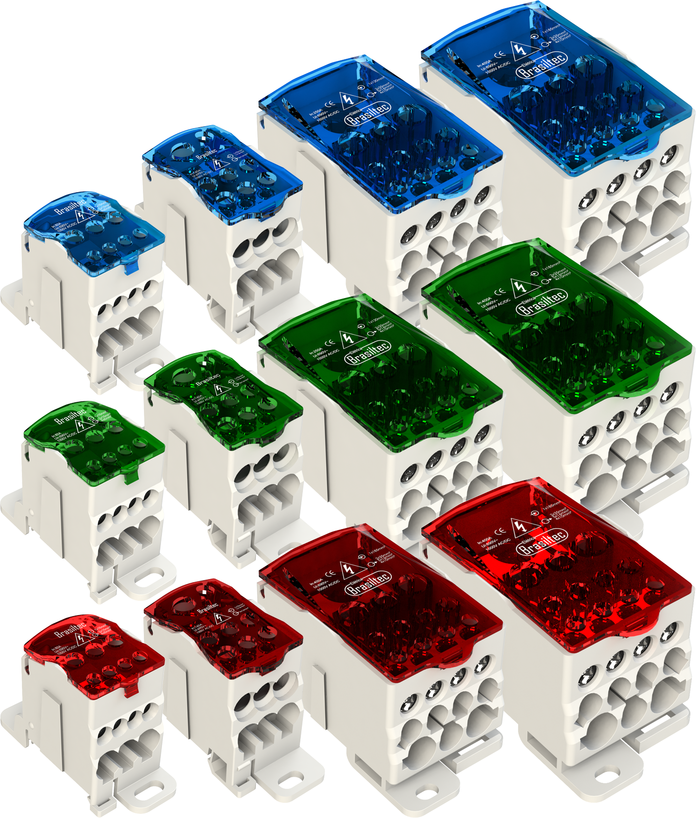 POWERBLOCK ② Bloco de Distribuicao Multivias | Brasiltec 📦