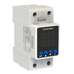 Monitor Digital de Tensao e Corrente Monofasico 63A Bivolt 110/220Vca