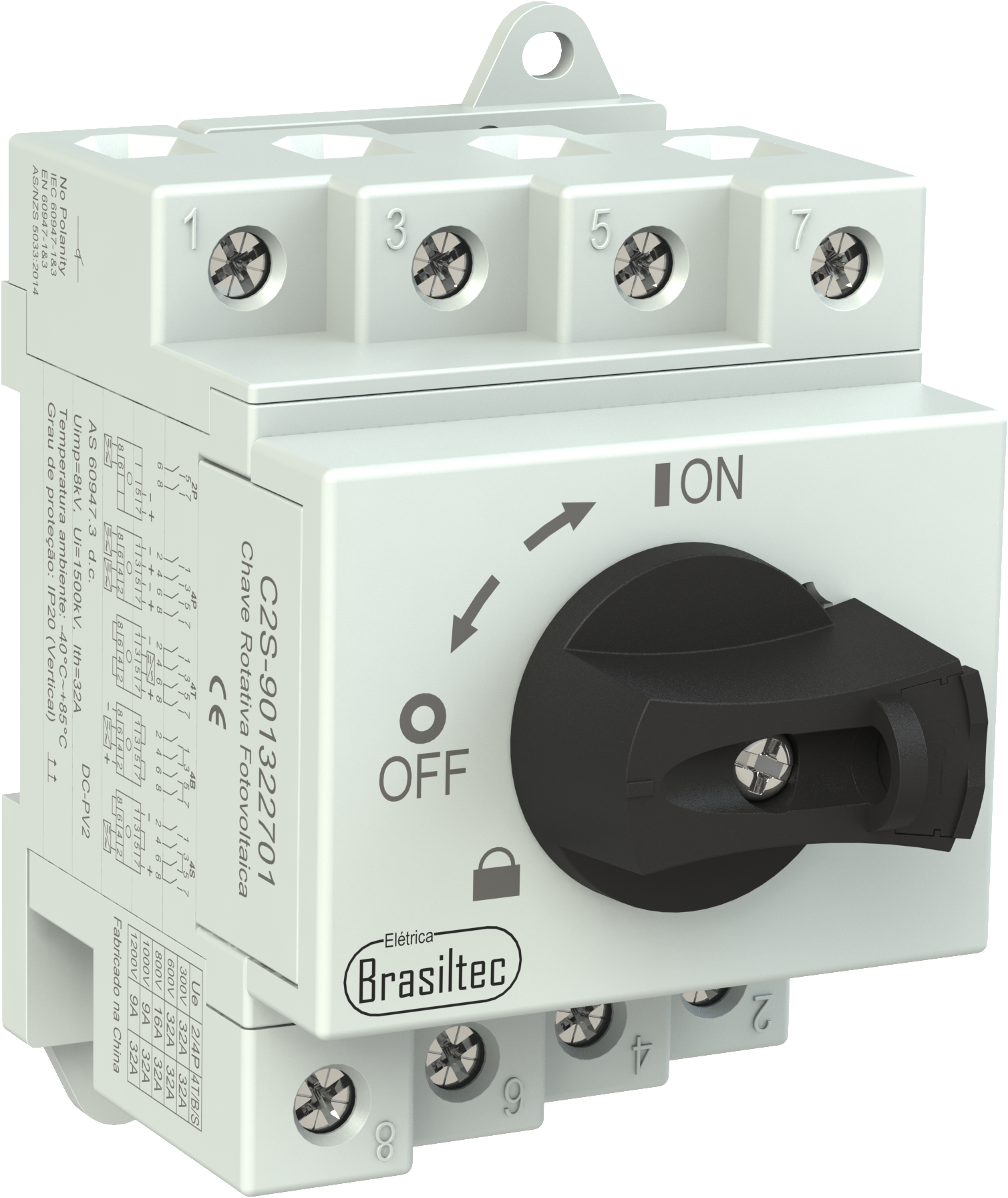 ローン sp psa10 Chave Rotativa Fotovoltaica 32A 1200Vcc | Brasiltec 📦