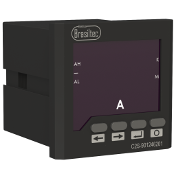 Amperimetro Digital 72X72MM e Contato de Saida para Controle