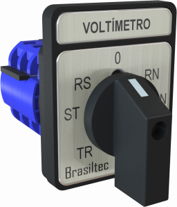 Chave Voltimetrica 7 Posicoes Medicao (Rn-Sn-Tn-0-Rs-Rt-St)