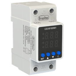 Monitor Digital de Tensao e Corrente Monofasico 63A Bivolt 110/220Vca